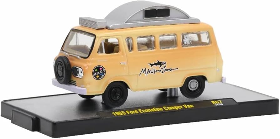 M2マシーン 1965　フォード・エコノライン・キャンパーバン Amazon | M2 MACHINES M2マシンズ 1：64スケール 「オート セン